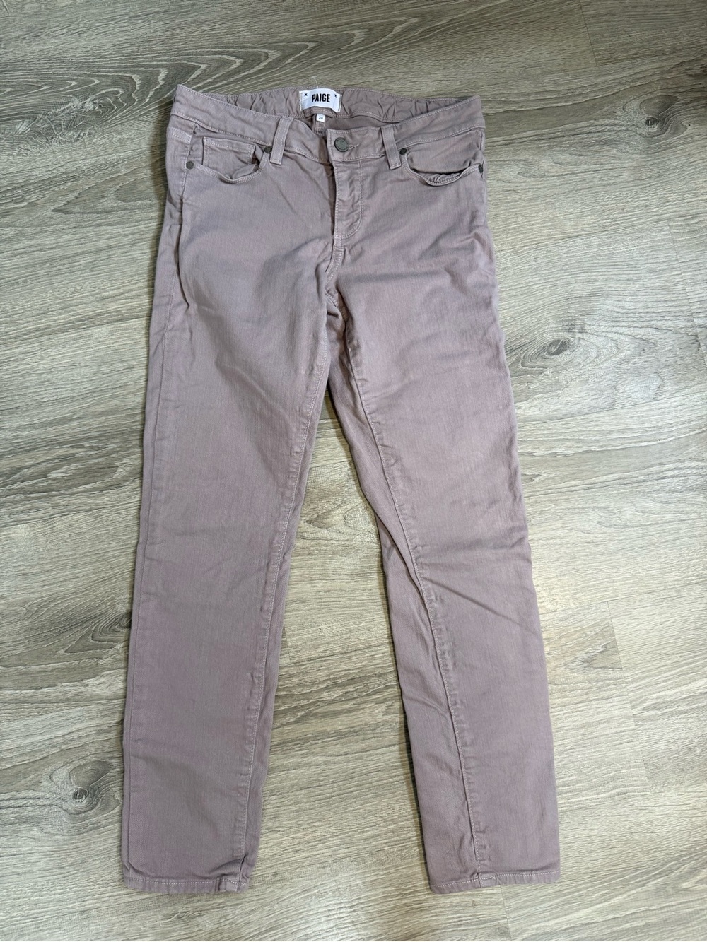 PAIGE Skinny Ankle Peg Jeans - stretchy comfortable